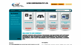 What G-tekindia.com website looked like in 2019 (4 years ago)