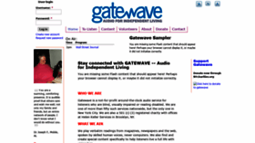 What Gatewave.org website looked like in 2019 (4 years ago)