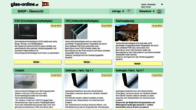What Glas-online.at website looked like in 2019 (4 years ago)