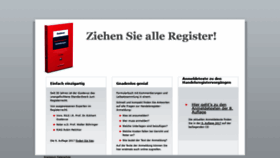 What Gustavus-handelsregisteranmeldungen.de website looked like in 2019 (4 years ago)