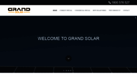 What Grandsolar.com.au website looked like in 2019 (4 years ago)