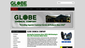 What Globechemicalcompany.com website looked like in 2019 (4 years ago)