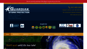 What Gsphurricaneshutters.com website looked like in 2019 (4 years ago)