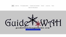 What Guidetoworkingathome.com website looked like in 2019 (4 years ago)