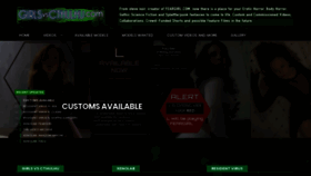 What Girlsvscthulhu.com website looked like in 2019 (4 years ago)