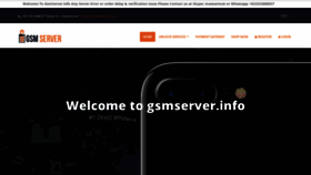 What Gsmserver.info website looked like in 2019 (4 years ago)