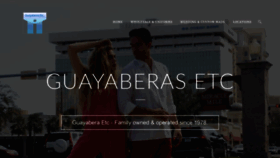 What Guayaberasetc.com website looked like in 2019 (4 years ago)