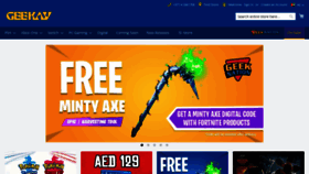 What Geekaygames.com website looked like in 2019 (4 years ago)