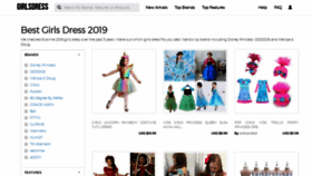 What Girlsdress.org website looked like in 2019 (4 years ago)