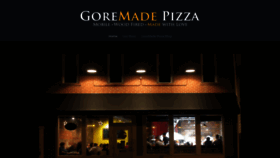 What Goremadepizza.com website looked like in 2019 (4 years ago)