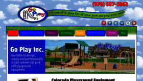 What Goplayplaygrounds.com website looked like in 2019 (4 years ago)