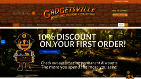 What Gadgetsville.store website looked like in 2019 (4 years ago)