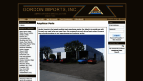 What Gordonimports.com website looked like in 2019 (4 years ago)