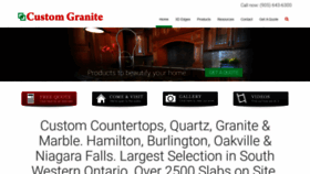 What Gogranite.ca website looked like in 2019 (4 years ago)