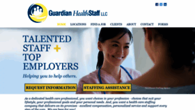 What Guardianhealthstaff.com website looked like in 2019 (4 years ago)