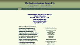 What Gastrogroup.org website looked like in 2019 (4 years ago)