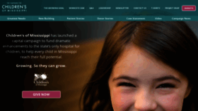 What Growchildrens.org website looked like in 2019 (4 years ago)