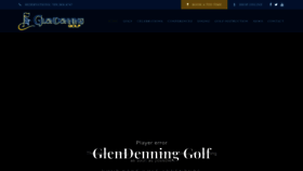 What Glendenninggolf.ca website looked like in 2019 (4 years ago)