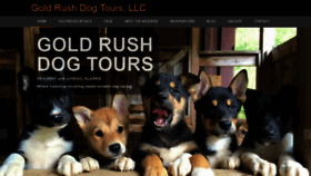 What Goldrushdogs.com website looked like in 2019 (4 years ago)