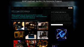 What Gcapcoolcast.com website looked like in 2019 (4 years ago)