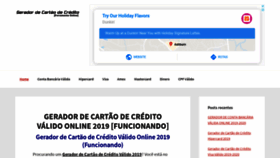 What Geradordecartaodecredito.info website looked like in 2019 (4 years ago)
