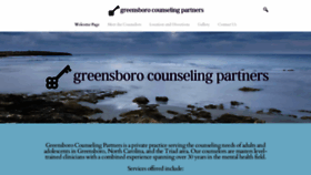 What Greensborocounselingpartners.com website looked like in 2019 (4 years ago)