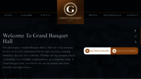 What Grandbanquetla.com website looked like in 2019 (4 years ago)