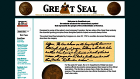 What Greatseal.com website looked like in 2019 (4 years ago)