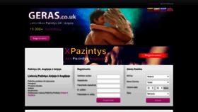 What Geras.co.uk website looked like in 2019 (4 years ago)
