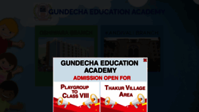 What Gundechaedu.org website looked like in 2019 (4 years ago)