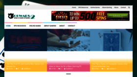 What Godwars2.com website looked like in 2019 (4 years ago)