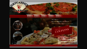 What Giovannisct.com website looked like in 2019 (4 years ago)