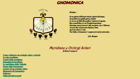 What Gnomonica.it website looked like in 2019 (4 years ago)