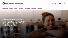 What Grantthornton.fi website looked like in 2019 (4 years ago)