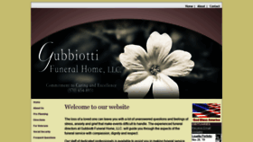 What Gubbiottifh.com website looked like in 2019 (4 years ago)