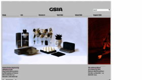 What Gsa.ac.uk website looked like in 2019 (4 years ago)