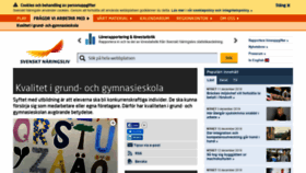 What Grundskolekvalitet.se website looked like in 2019 (4 years ago)