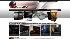 What Gmmetalfab.com website looked like in 2019 (4 years ago)