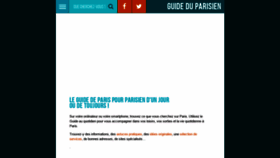 What Guideduparisien.fr website looked like in 2019 (4 years ago)