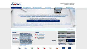 What Grupoaval.com website looked like in 2019 (4 years ago)