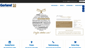 What Gerland.de website looked like in 2019 (4 years ago)