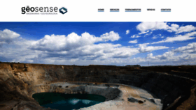 What Geosense.net.br website looked like in 2019 (4 years ago)