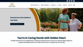What Goldenheartseniorcare.com website looked like in 2019 (4 years ago)