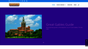 What Gablesguide.com website looked like in 2019 (4 years ago)