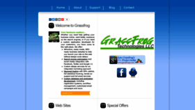 What Grassfrog.com website looked like in 2019 (4 years ago)