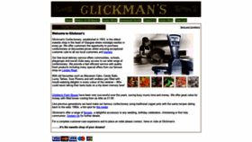 What Glickmans.co.uk website looked like in 2019 (4 years ago)