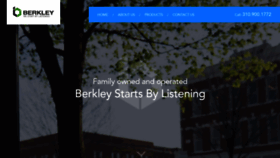 What Goberkley.com website looked like in 2019 (4 years ago)