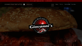 What Giovannispeabody.com website looked like in 2019 (4 years ago)