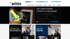 What Gelidus.com website looked like in 2019 (4 years ago)