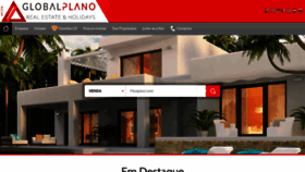 What Globalplano.com website looked like in 2019 (4 years ago)
